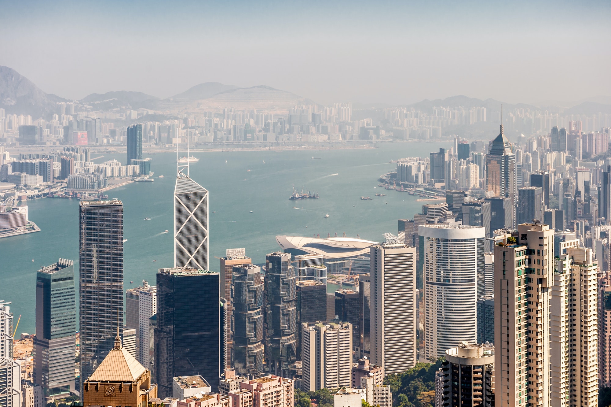 Hong Kong skyline